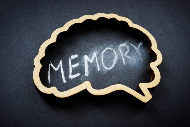 Brain and erased inscription memory as a symbol of dementia.